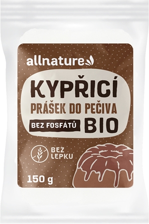 Allnature Kypřící prášek do pečiva BIO kypřící prášek v BIO kvalitě