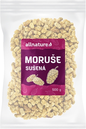 Allnature Moruše sušená sušené ovoce