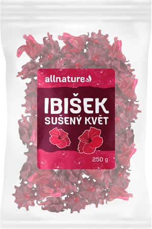 Allnature Ibištek kvet sušený sušený kvet