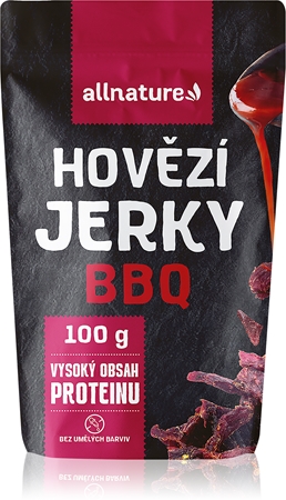 Allnature Hovädzie jerky BBQ sušené mäso hovädzie
