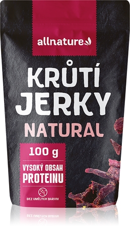 Allnature Krůtí jerky Natural sušené maso krůtí