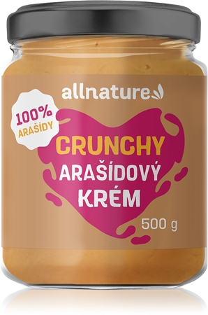 Allnature Krem z orzeszków ziemnych crunchy krem orzechowy 100%