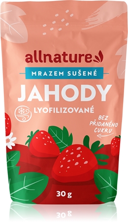 Allnature Jahody mrazem sušené mrazem sušené ovoce