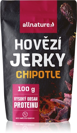 Allnature Suszona wołowina Chipotle suszone mięso wołowina