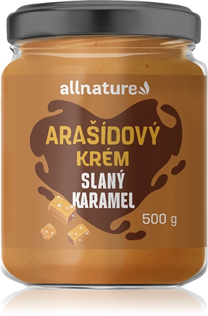 Allnature Krem z orzeszków ziemnych Solony karmel masło orzechowe