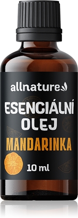 Allnature Essential Oil Tangerine eteryczny olejek zapachowy do dobrego samopoczucia psychicznego