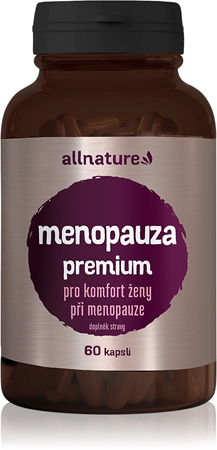Allnature Menopauza Premium kapsle pro podporu komfortu při menopauze