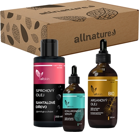 Allnature Allskin Gift Set poklon set za tijelo i lice za žene