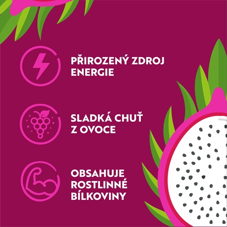 Allnature Dračie ovocie sušené mrazom mrazom sušené ovocie
