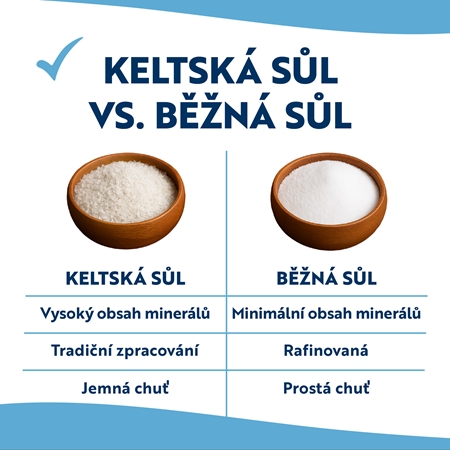 Allnature Keltská soľ kuchynská soľ