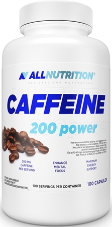 Allnutrition Caffeine 200 Power kapsułki z kofeiną