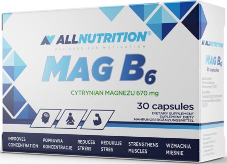 Allnutrition Mag B6 kapsle na regeneraci svalů