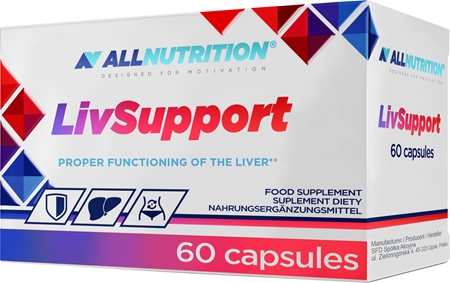 Allnutrition LivSupport Kapseln zur Unterstützung der Leberfunktion