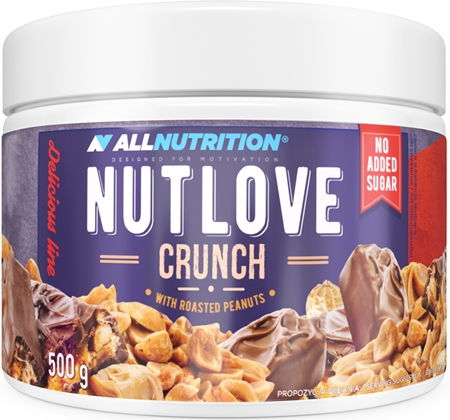 Allnutrition Nutlove Crunch sladká pomazánka bez přidaného cukru