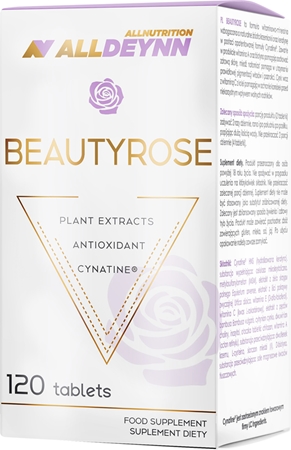 Allnutrition Alldeynn Beautyrose Tabletten für schöne Haare, Haut und Nägel