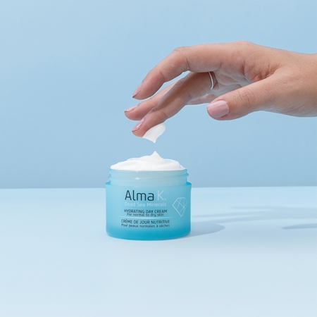 Alma K. Hydrating Day Cream creme de dia hidratante para pele normal a seca