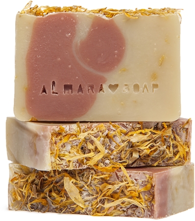 Almara Soap Natural Calendula természetes szappan száraz és érzékeny bőrre