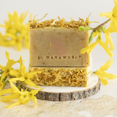 Almara Soap Natural Calendula természetes szappan száraz és érzékeny bőrre