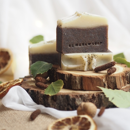 Almara Soap Hair Care Fresh Hair Shampoo Bar for thin and oily hair