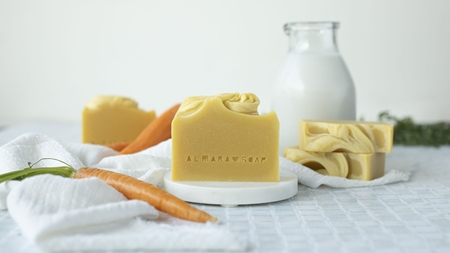 Almara Soap Natural Creamy Carrot Handmade Soap