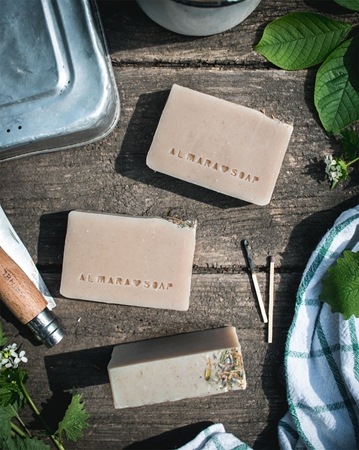 Almara Soap Travel & Camp handgemachte Seife Travel-Pack