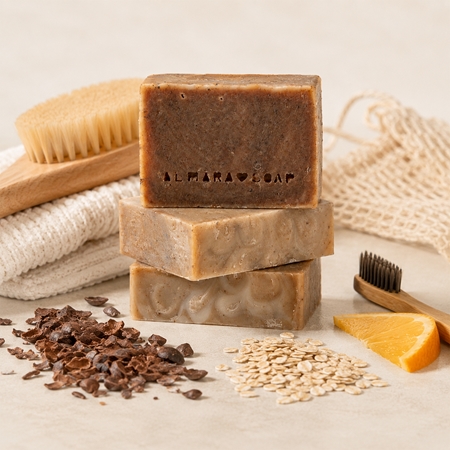 Almara Soap Fancy Cocoa & Orange мило ручної роботи