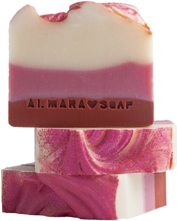 Almara Soap Fancy Juicy Raspberries handgemachte Seife