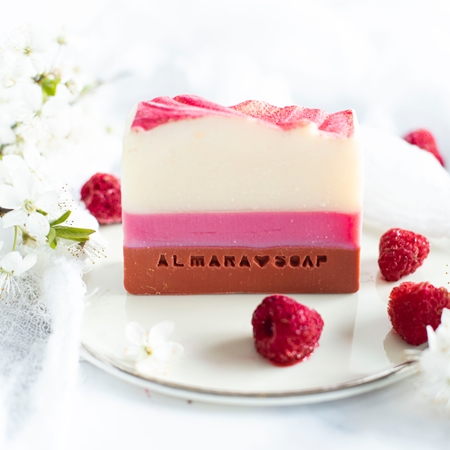 Almara Soap Fancy Juicy Raspberries handgemachte Seife