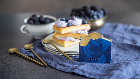 Almara Soap Fancy Blueberry Jam handgemachte Seife