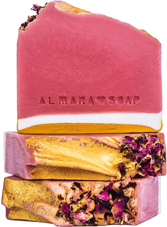 Almara Soap Fancy Pink Grapefruit savon fait à la main