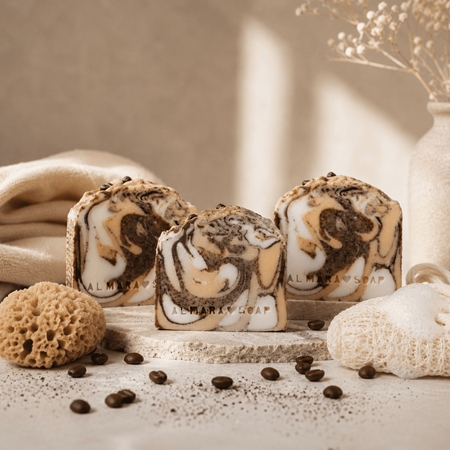 Almara Soap Fancy Coffee Time Håndlavet sæbe