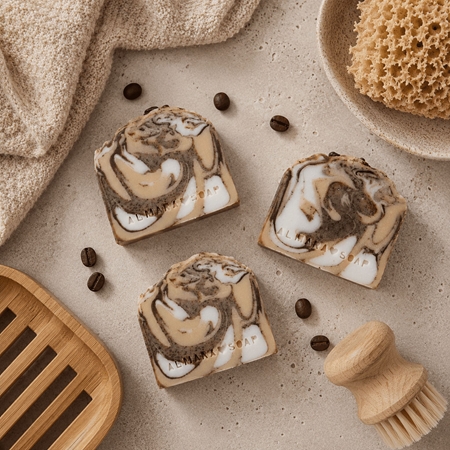 Almara Soap Fancy Coffee Time Håndlavet sæbe