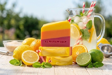 Almara Soap Fancy Lemonade handmade soap