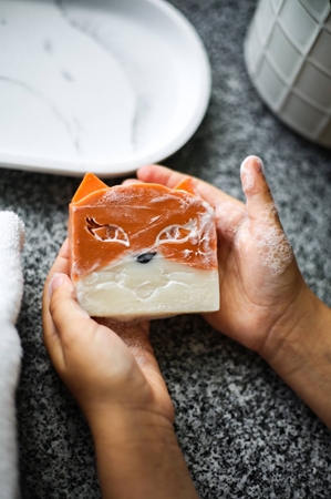 Almara Soap My Happy Fox mydło robione ręcznie dla dzieci