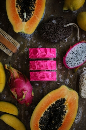 Almara Soap Fancy Tropical Neon Käsitööseep