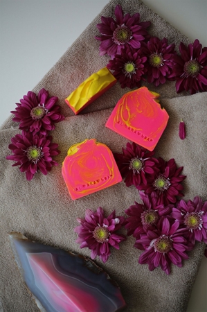 Almara Soap Fancy Pink Paradise handmade soap