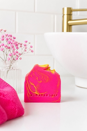 Almara Soap Fancy Pink Paradise handmade soap
