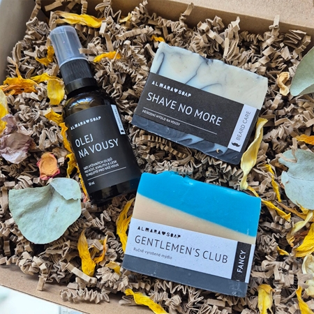 Almara Soap The Bearded Gentlemen Gift Set for beard for men