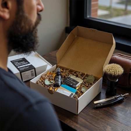 Almara Soap The Bearded Gentlemen Gift Set for beard for men