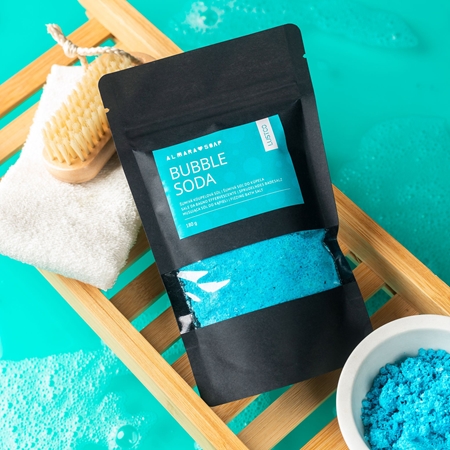 Almara Soap Bath Salt Bubble Soda colour bath salt