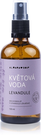 Almara Soap Kvetová Voda Levanduľa pleťová voda na upokojenie pleti