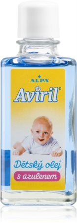 Alpa Aviril Baby oil with azulene óleo suave para crianças para pele sensível