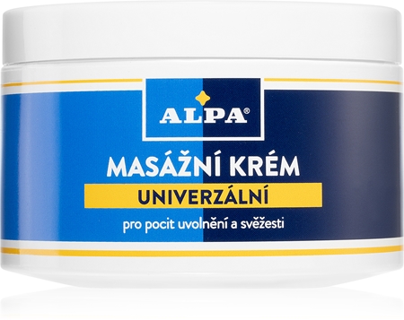 Alpa Masážny krém univerzálny masážny krém