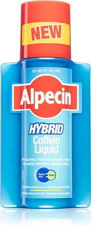 Alpecin Hybrid Tonikum gegen Haarausfall für trockene und juckende Kopfhaut