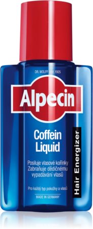 Alpecin Hair Energizer Caffeine Liquid τονωτικό καφεϊνης για την αντιμετώπιση της  τριχόπτωσης για άνδρες