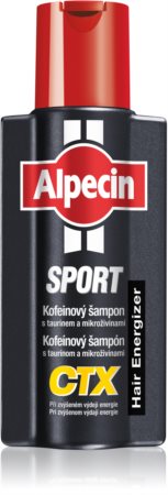Alpecin Sport CTX Enerģizējošs šampūns ar kofeīnu pret matu izkrišanu
