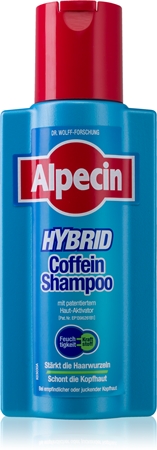 Alpecin Hybrid shampoo alla caffeina per cuoi capelluti sensibili