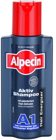 Alpecin Hair Energizer Aktiv Shampoo A1 aktivacijski šampon za normalno i suho vlasište