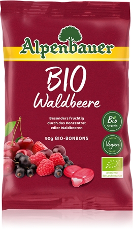 Alpenbauer BIO Lesní plody bonbóny v BIO kvalitě
