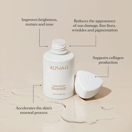 Alpha-H Liquid Gold exfoliačný roztok